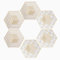 6Pcs Silicone Hexagon Non-Slip Pot Holders Pads - Heat Resistant Drink Mats for Kitchen Cooking Dining