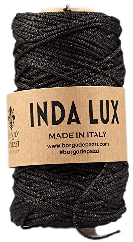 BORGO DE' PAZZI FIRENZE Cordino per borse glitterato prodotto in Italia