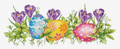 Lucas Cross Stitch Kit S - Crocus, B7016