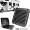AUTOXBERT Lüftungsventilator für Wohnwagen, 2,4W 12V Lüftungsventilator geräuscharmes Lüftungsgebläse für Wohnwagen, Wohnmobile, Camper, Schwarz