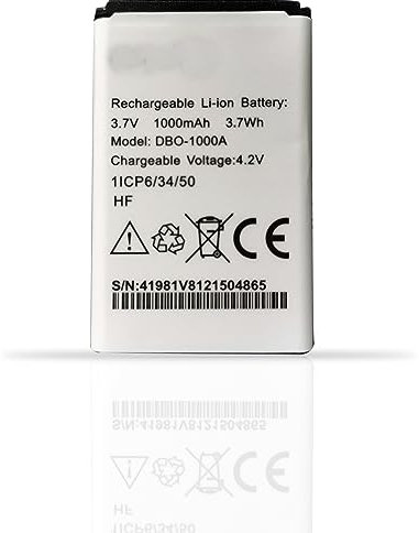 XITAIAN DBO-1000A Batterie de rechange 3,7 V 3,7 Wh 1000 mAh pour Doro 1372 2404 1370 6040 330 332 7439 1360