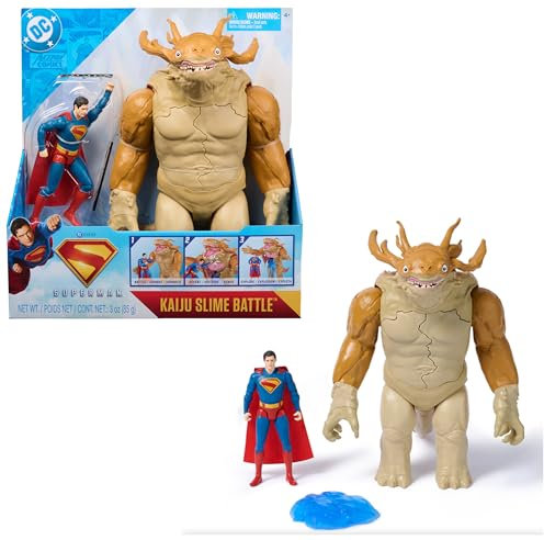 DC Comics Superman - Kaiju Battle Spielset, mit Kaiju Figur 30 cm und Superman Figur 15 cm, Spielzeug für Kinder ab 4 Jahren