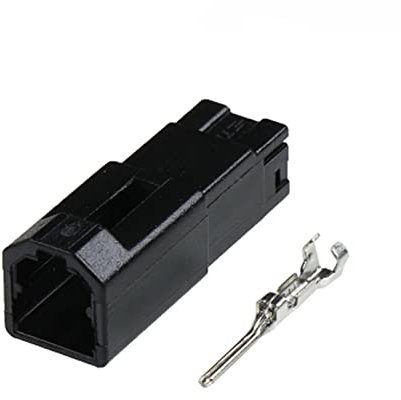 2 Sets 2 Pin Auto Lautsprecher Mops Hochtöner Stecker Elektrische Kabelbaum Weiblich Männlich Stecker Kompatibel Mit Ma~da 174057-2 174056-2(Army Green)