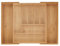 Relaxdays Besteckkasten, 7–9 Fächer, ausziehbarer Besteck Schubladeneinsatz, HxBxT: 5 x 28-44,5 x 33,5 cm, Bambus, Natur