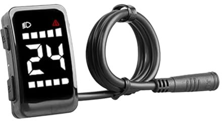 Dickly Electrical Bike Display Bicycle Computer Display 36V Mini Display Plate for Electric Bike Cycle Accessories Parts