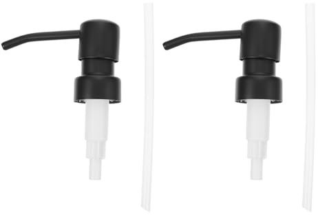 TOYANDONA 2stücke Ersatzpumpen für Seifen und Lotionspender Pumpenkopf für Toilettenartikelflaschen und Behälter Seifenflaschenpumpe
