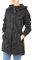 iLoveSIA Veste Parka Légère imperméable à capuche femme - Noir - Taille 40