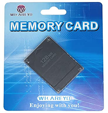WICAREYO Black 128MB Module de Carte Mémoire pour PS2