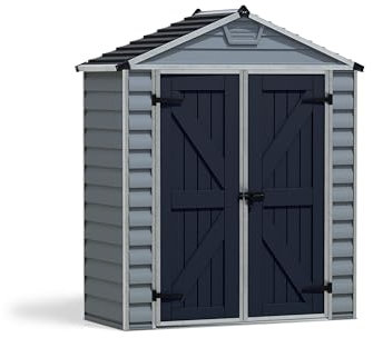 Canopia by Palram Abri de Jardin en Kit Skylight 1.7m², Cadre en Aluminium, Panneaux en Polycarbonate, Gris