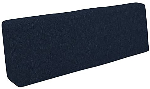 POKAR Palettenkissen Palettenauflagen mit abnehmbarem Bezug Palettenauflage Palettenmöbel Palettensofa, Rückenlehne 120x40, Dunkelblau