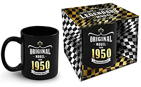 Tasse zum Geburtstag mit Geburtsjahr 1950