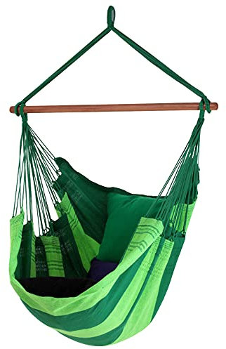 Relaxa Verde Hängesessel 100% Baumwolle grün