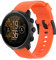 Yikamosi 24MM Schnellverschluss Weiches Silikon rostfreiem Metallverschluss Ersatzbänder für Frauen und Männer Kompatibel mit Suunto 7/Suunto 9/9 Baro,Orange