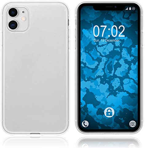 PhoneNatic Custodia Compatibile con Apple iPhone 11 Cover Crystal Clear Trasparente iPhone 11 in Silicone Cover