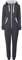 OXMO OXBenna Damen Overall Jogginganzug OneSize mit Kapuze Kordel Kängurutasche Baumwollmischung Regular fit, Größe:2XL, Farbe:MED Grey M (798254)