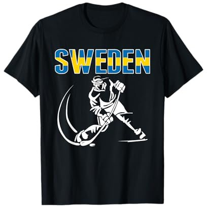 Schweden Eishockey-Liebhaber Trikot – schwedische Hockey-Team-Fans T-Shirt