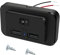 Hoembpn 4,8 A Dual Presa USB per Caricabatteria da Auto,con Interruttore e LED,12V/24V USB Pannello Presa di Ricarica,Adatta per Camper Camion Barche SUV