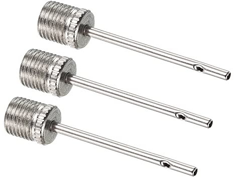 PATIKIL Ball Pump Needle, Pack of 3 Ball Inflator Pump Adapter Kit Inflation Needle Air Inflating Pin for Sports Balls Pump