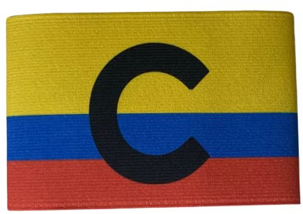 Captain Fußball-Armband / ID-Armband / Team-Sport-Zubehör, elastisch, Unisex, geeignet für mehrere Sportarten (Unisex: 8 x 30 cm, Venezuela)