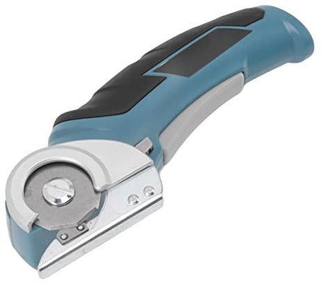 Mini Taglierina Elettrica, Forbici Elettriche Senza Fili Forbici Elettriche Senza Fili Utensile da Taglio in Acciaio Mini Taglierina Elettrica per Tessuto Tessuto Tappeto Cartone (Spina UE)