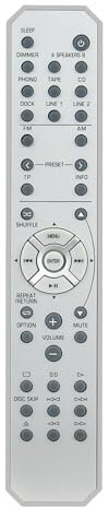 RAX23 WV50020 - Mando a distancia de repuesto para receptor AV de audio/video YAMAHA R-S300 RS300 R-S300BL RS300BL WV500200