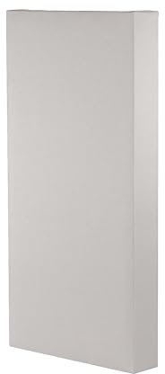 IG Acoustics AcousticBalance 211 Breitbandabsorber, (100x50x11 cm) Akustik Absorber/Schallabsorber/Akustikpaneel/Deckensegel/Deckenabsorber (Silber)