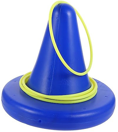 ibasenice 1 Satz Einbeiniger Hocker Kinderspielzeug Ringwurfspielzeug Strandspielzeug für Kinder Fußbank Spielzeuge Gleichgewichtstrainingsgerät Outdoor-Trainingszubehör draussen Ausrüstung