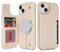 SailorTech for iPhone 14 Plus Case with Credit Card Holder Magsafe, iPhone 14 Plus Phone Leather Case for Women Compatible mag safe Card Slots Durable ShockPlusof Wallet Case - Beige