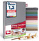Greenline Spannbettlaken Premium Jersey aus 100% Baumwolle Greenline Grau Doppelpack (2X) 90-100x200 cm bis zu 30 cm auch für Boxspringbetten, Spannbetttuch