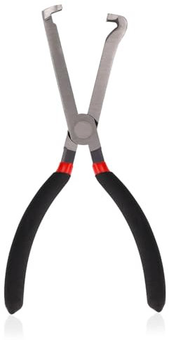 PEUTIER Elektrische Trennzange, Zündkerzenzange Elektrisache Stecker Zange im Auto zum Einfachen Trennen des Elektrischen Steckverbinders mit Verriegelungslasche(Schwarz)