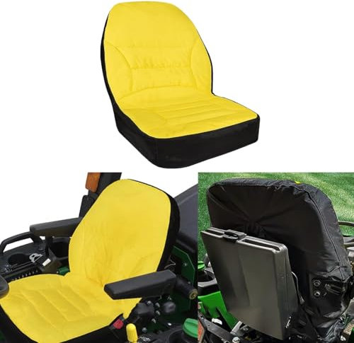 Advokingtap Housse de siège de tracteur imperméable en tissu Oxford 300D, convient pour le remplacement 1025R et 2025R, housse de siège facile à nettoyer