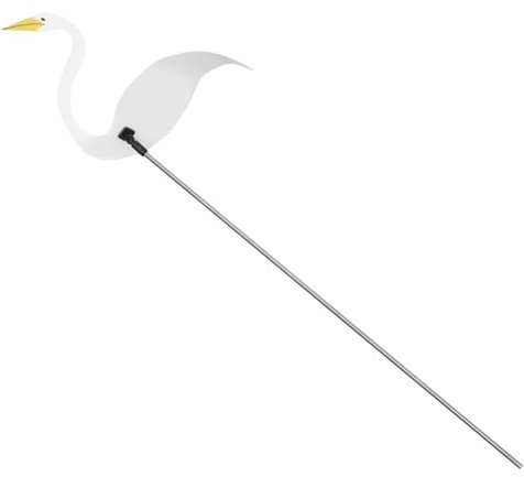 CIYODO 1stk Drehender Flamingo Dekorativer Vogel Rasenornamente Windspiel Rasen Spinner Türdekoration Wirbelflamingo Frühlingsspielzeug Für Kleinkinder Tierische Windmühle Buggy Tiere PVC