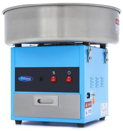 Maxima Gastro Zuckerwattemaschine - Ø 52cm - Blau