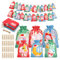 Edonkvi Adventskalender zum Befüllen Kinder, 24 Weihnachtskalender Selber Machen Säckchen Stoff, Jutesäckchen Groß Tüten Selbstgemachter, Kalender Selbstbefüllen Befüllbarer für Mädchen Jungen