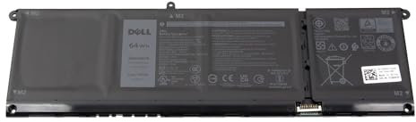 Dell CN-03RR09 Originale Batteria 64Wh (4 Celle) per Inspiron 15 (3511), (3525), 14 (5410), 16 (5625), Vostro 16 (5620), 15 (5510), 13 (5320)