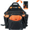 MELOTOUGH Contractor Pouch Electrician Tool Pouch Nail Screw Work Framer Tool Belt Pouch with Hammer Loop Clip on Utility Tool Organizer Pouch with Kickstand Back(Orange)