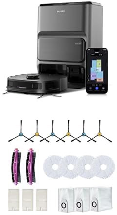 EUREKA Bundle of J12 Ultra Robot Aspirateur Laveur avec Station