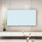 STHOYN Cubierta De TV De Color Sólido, Funda para Televisor Decorativa De Protección Elástica Funda para Monitor Antipolvo De Escritorio Colgante En La Pared(Azul,46-50inches)