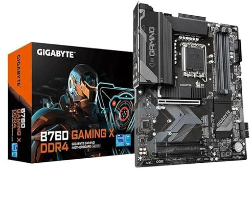 Placa Base ATX B760 DDR4 1700, Ideal para Construir PCs de Gaming, con Soporte para Alta Velocidad y Amplia conectividad.