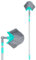 Cepillo telescópico para telarañas, triangular, 115-180 cm