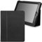 Novago Pochette, Étui Housse de Protection Effet Grainé pour Nouvel Ipad 9.7'' 2017 et 2018, Ipad 5ème et 6ème génération A1893, A1954,A1822,A1823 (Noir)