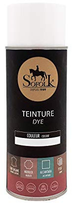 SOFOLK DEPUIS 1989 Teinture pour Basane, Alcantara, Nubuck, Tissu : canapé, sièges Auto, Chaussures (Cognac)