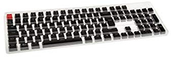 Glorious PC Gaming Race Compatible ABS Keycaps - 105 St., Schwarz, ISO, PT-Layout