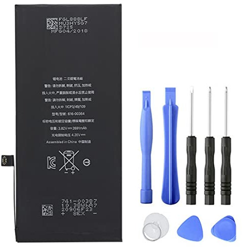 XITAIAN 3.82V 2691mAh 616-00364 Replacement Phone Laptop Battery for iPhone 8P 8Plus 8 Plus with Tools