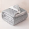 Sherpa Doppelseitige Decke Flauschiger Stoff Extra Weich Fleece Sherpa Bettüberwurf Flauschig und Verbessert Schlaf Grau Doppel 150 x 200cm