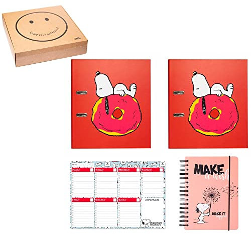 Snoopy Schreibwaren-Set, 4-teilig