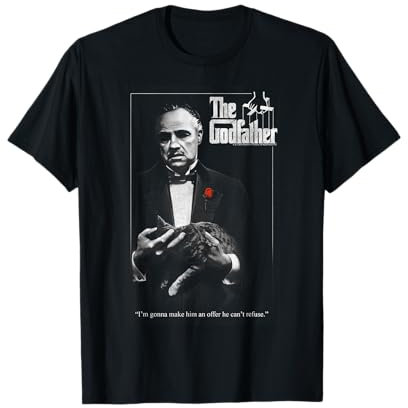 The Godfather Poster Maglietta