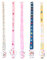 NUOBESTY Wasser 5St für Wasserflaschen e Wasserflasche Kinderwasserflasche Schlüsselband Blumenaufkleber Flaschenträgergriff Flaschenhalter breiter Mund Flaschenregal handhaben Lanyard