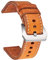 hemsut h Echtes Leder Uhrenarmband, Retro Vintage 20 22 24 26mm Handgefertigtes Ersatz Leder Uhrenarmband für Männer und Frauen