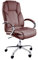TPFLiving Bürostuhl Chefsessel Schreibtischstuhl Ergonomisch Drehstuhl XXL Dallas - Premium Schwerlast Computerstuhl Modern Kunstleder, Belastbar bis 215kg, abgebremste Rollen, Bordeauxrot